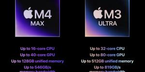 M3 Ultra يظهر تحسينات طفيفة مقارنة بـ M4 Max في اختبارات الأداء - ايجي سبورت