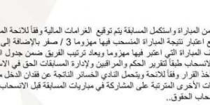 3 عقوبات تنتظر الأهلي بعد الاستقرار على الانسحاب من لقاء الزمالك - ايجي سبورت