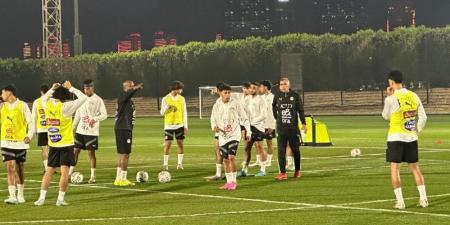 منتخب الشباب يؤدي تدريبه الأول فى الدوحة  استعدادا لدورة قطر - ايجي سبورت