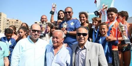 ياسر إدريس يحضر اختتام بطولة الجمهورية للغطس في نادي الزمالك - ايجي سبورت