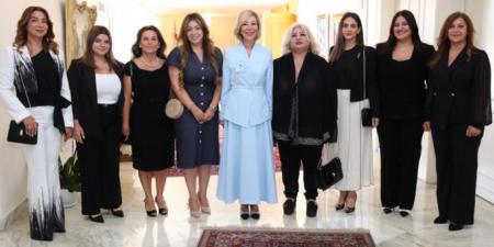 اللبنانية الأولى عرضت مع لجنة شؤون المرأة في بطريركية الكاثوليك سبل التعاون لتمكين النساء وتعزيز دورهن في المجتمع - ايجي سبورت