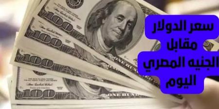 كام 100 دولار في السوق السوداء الآن.. سعر الدولار مقابل الجنيه المصري اليوم الأحد 20 يوليو 2025 - ايجي سبورت