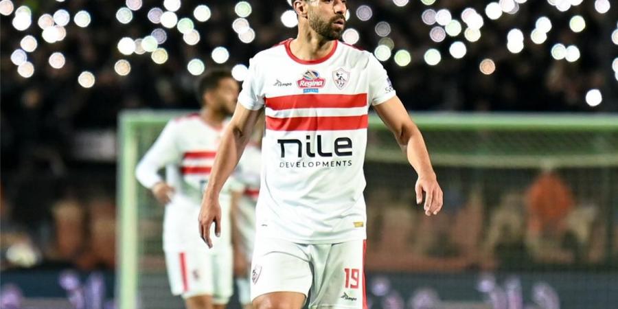 قمة الدوري| عبد الله السعيد على دكة بدلاء الزمالك لمواجهة الأهلي - ايجي سبورت