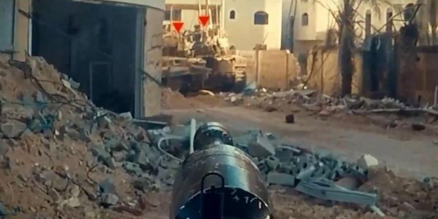 القسام: دمرنا دبابة "ميركافا" وجرافتين إسرائيليتين شرقي غزة - ايجي سبورت