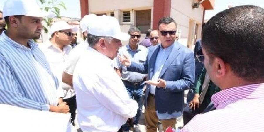 «الشربيني» يتفقد وحدات سكن لكل المصريين وعددا من المشروعات في السادات - ايجي سبورت