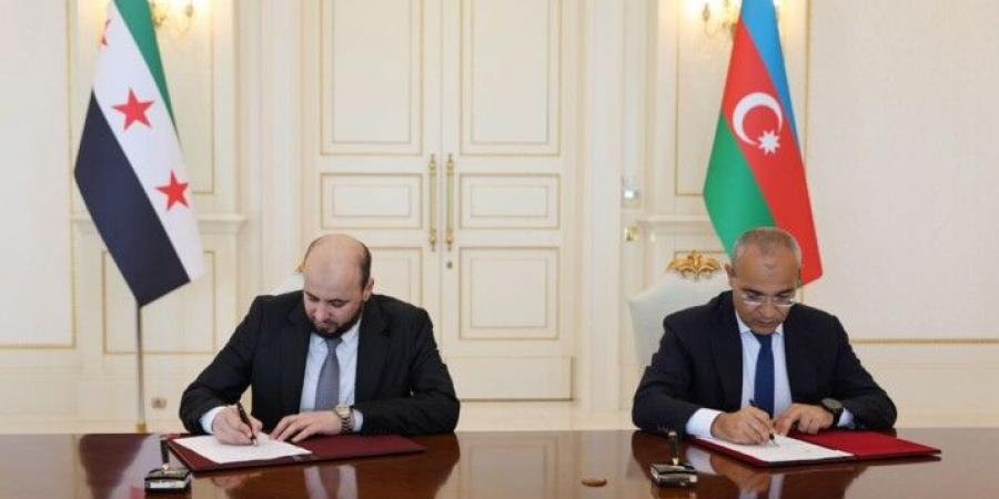 "سانا": توقيع مذكرة تفاهم بين سوريا وأذربيجان تتضمن التعاون والتنسيق في مجالات الطاقة - ايجي سبورت
