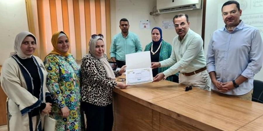تكريم فريق المبادرات الرئاسية ومنسقى المبادرات بصحة البحيرة  - ايجي سبورت