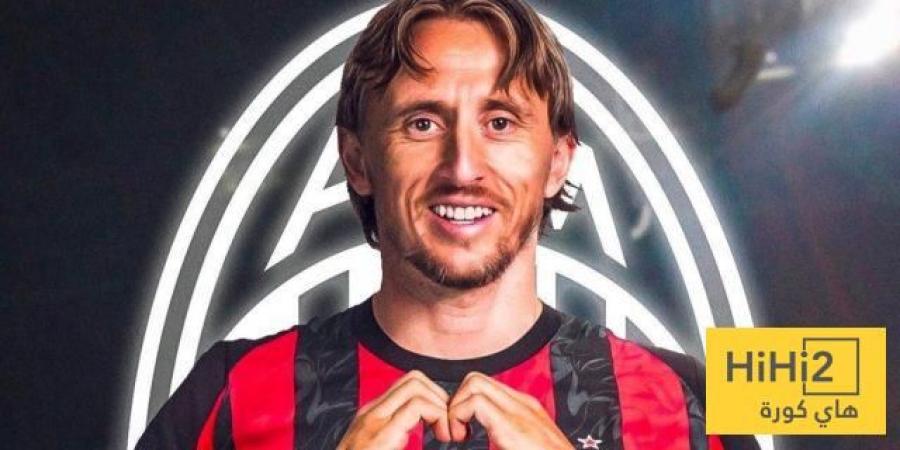 تفاصيل عقد مودريتش مع ميلان ورقم قميصه الجديد - ايجي سبورت