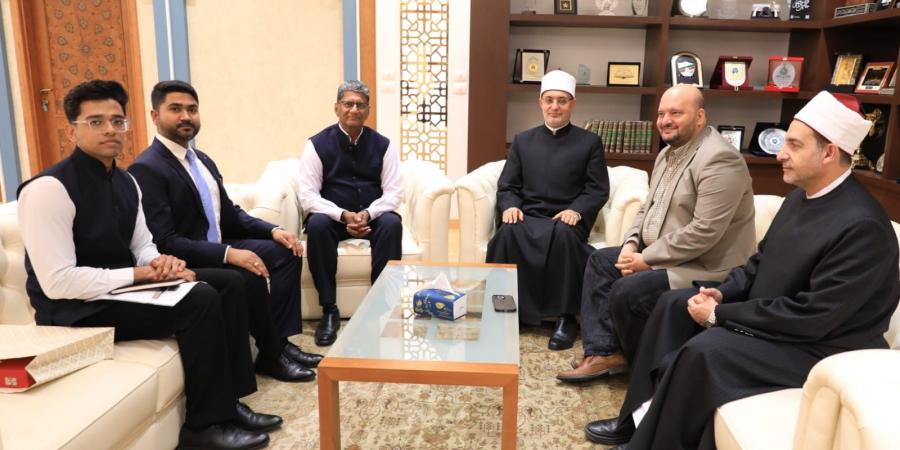 مفتي الجمهورية يستضيف سفير الهند لمناقشة التعاون الديني وطرق مكافحة التطرف - ايجي سبورت