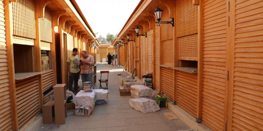 محافظ القاهرة يعلن بدء تسكين مكتبات سور الأزبكية الجديد.. صور - ايجي سبورت