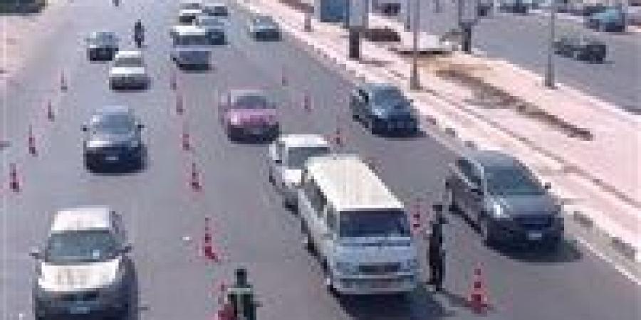 حملات مرورية مكثفة تسفر عن ضبط أكثر من 118 ألف مخالفة و354 حالة تعاطي مخدرات في 24 ساعة - ايجي سبورت