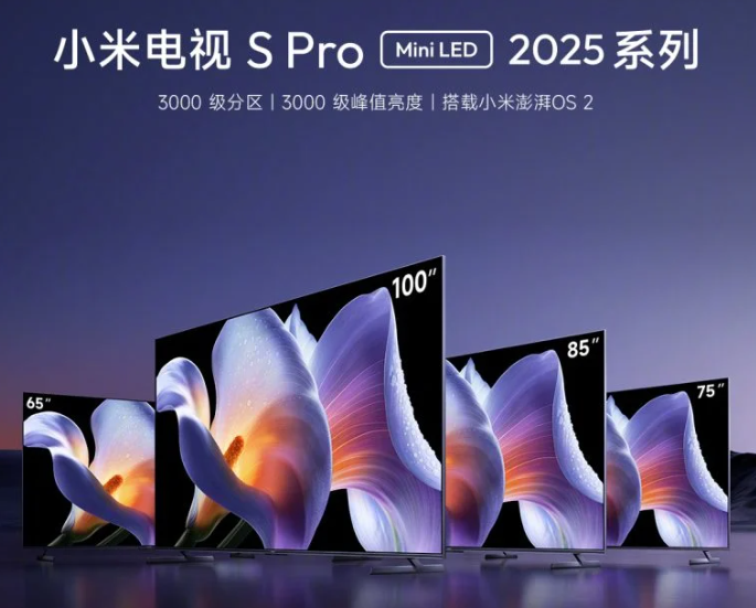 عاجل .. شاومي تكشف عن سلسلة أجهزة تلفاز Xiaomi S Pro Mini LED 2025