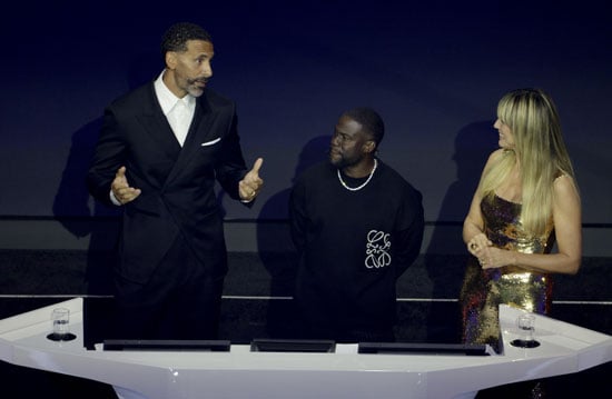 مقدمو قرعة كأس العالم