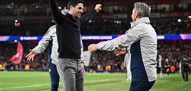 أرتيتا: لحظة تأهلنا لنهائي دوري أبطال أوروبا تبقى من أفضل لحظاتنا في التاريخ